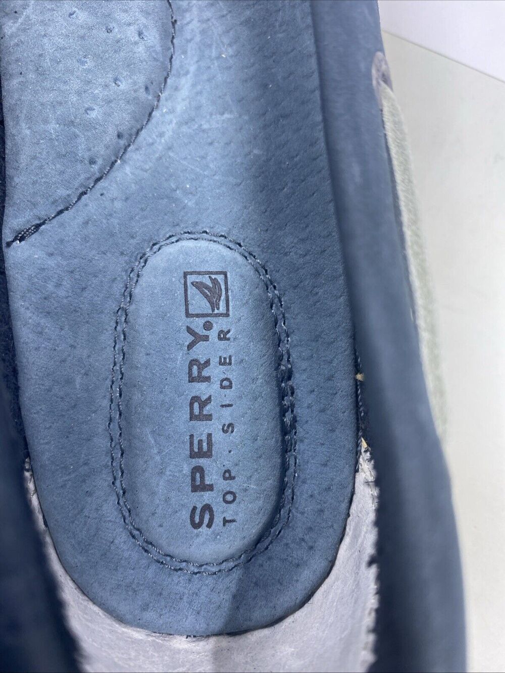 Sperry Top Slider Blue/Gray/White 9265919 Boat Shoe US Women's Size 6M - Picture 9 of 11